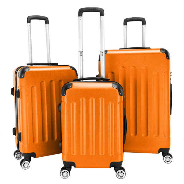 Set de 3 valises rigides ABS 20/24/28 pouces ...