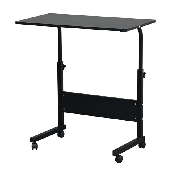 Large Mobile Multi Purpose Side Desk Computer Desk Cover - Black - accessoire professionnel